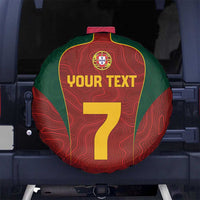 Custom Portugal Football Spare Tire Cover A Selecao das Quinas