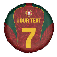 Custom Portugal Football Spare Tire Cover A Selecao das Quinas