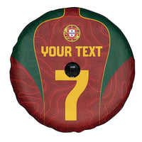 Custom Portugal Football Spare Tire Cover A Selecao das Quinas