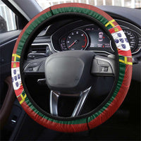 Portugal Football Steering Wheel Cover A Selecao das Quinas