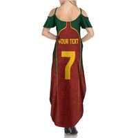 Custom Portugal Football Summer Maxi Dress A Selecao das Quinas