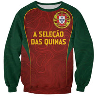 Custom Portugal Football Sweatshirt A Selecao das Quinas