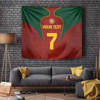 Custom Portugal Football Tapestry A Selecao das Quinas