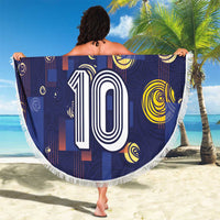 Custom Netherlands Football Beach Blanket Starry Night Style