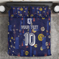 Custom Netherlands Football Bedding Set Starry Night Style