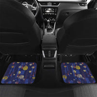 Custom Netherlands Football Car Mats Starry Night Style