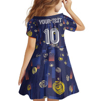 Custom Netherlands Football Family Matching Mermaid Dress and Hawaiian Shirt Starry Night Style