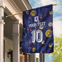 Custom Netherlands Football Garden Flag Starry Night Style