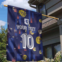 Custom Netherlands Football Garden Flag Starry Night Style