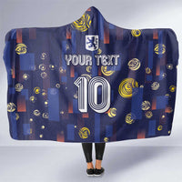 Custom Netherlands Football Hooded Blanket Starry Night Style