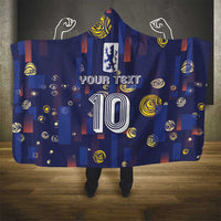 Custom Netherlands Football Hooded Blanket Starry Night Style