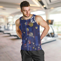 Custom Netherlands Football Men Tank Top Starry Night Style