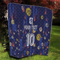 Custom Netherlands Football Quilt Starry Night Style