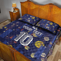 Custom Netherlands Football Quilt Bed Set Starry Night Style