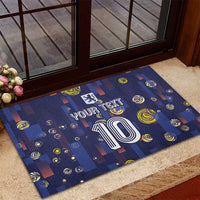Custom Netherlands Football Rubber Doormat Starry Night Style