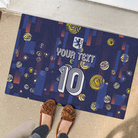 Custom Netherlands Football Rubber Doormat Starry Night Style