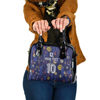 Custom Netherlands Football Shoulder Handbag Starry Night Style