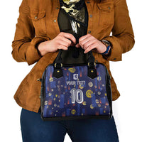 Custom Netherlands Football Shoulder Handbag Starry Night Style