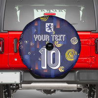 Custom Netherlands Football Spare Tire Cover Starry Night Style