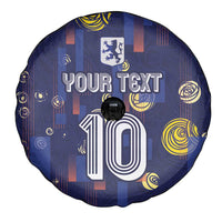 Custom Netherlands Football Spare Tire Cover Starry Night Style