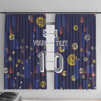 Custom Netherlands Football Window Curtain Starry Night Style