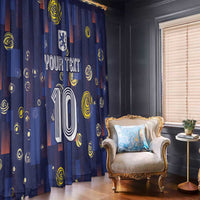 Custom Netherlands Football Window Curtain Starry Night Style