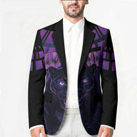 Custom Uruguay National Football Blazer La Celeste South America Wildcat Neon Graphic