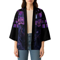 Custom Uruguay National Football Kimono La Celeste South America Wildcat Neon Graphic
