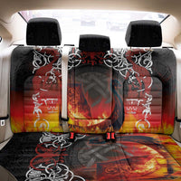 Scotland Up Helly Aa Back Car Seat Cover Drakkar Viking Longship Burning The Return of The Light - Wonder Print Shop