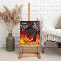 Scotland Up Helly Aa Canvas Wall Art Drakkar Viking Longship Burning The Return of The Light - Wonder Print Shop