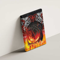 Scotland Up Helly Aa Canvas Wall Art Drakkar Viking Longship Burning The Return of The Light - Wonder Print Shop