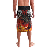 Scotland Up Helly Aa Lavalava Drakkar Viking Longship Burning The Return of The Light - Wonder Print Shop