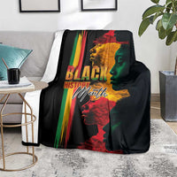 Black History Month Blanket Black Soul - I'm Black Every Month