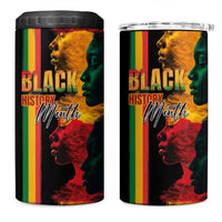 Black History Month 4 in 1 Can Cooler Tumbler Black Soul - I'm Black Every Month - Wonder Print Shop