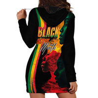 Black History Month Hoodie Dress Black Soul - I'm Black Every Month - Wonder Print Shop