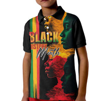 Black History Month Kid Polo Shirt Black Soul - I'm Black Every Month - Wonder Print Shop