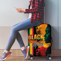 Black History Month Luggage Cover Black Soul - I'm Black Every Month - Wonder Print Shop