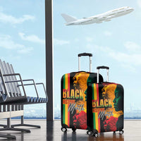 Black History Month Luggage Cover Black Soul - I'm Black Every Month - Wonder Print Shop