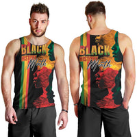 Black History Month Men Tank Top Black Soul - I'm Black Every Month - Wonder Print Shop