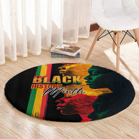 Black History Month Round Carpet Black Soul - I'm Black Every Month