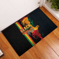 Black History Month Rubber Doormat Black Soul - I'm Black Every Month - Wonder Print Shop