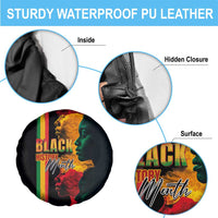 Black History Month Spare Tire Cover Black Soul - I'm Black Every Month - Wonder Print Shop