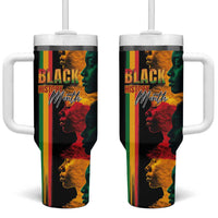 Black History Month Tumbler With Handle Black Soul - I'm Black Every Month - Wonder Print Shop