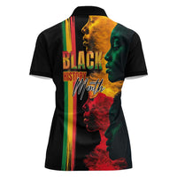 Black History Month Women Polo Shirt Black Soul - I'm Black Every Month - Wonder Print Shop