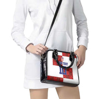 Custom Croatia Football Shoulder Handbag Checkered Ones Sport Grunge Style