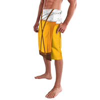 Traditional German Costume - Lederhosen and Soft Pretzel Lavalava Oktoberfest Beer Head Funny Style