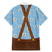Traditional German Costume - Lederhosen and Soft Pretzel Family Matching Mermaid Dress and Hawaiian Shirt Red Plaid Pattern with Edelweiss Flowers