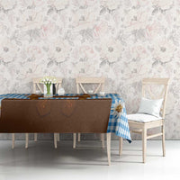 Traditional German Costume - Lederhosen and Soft Pretzel Tablecloth Red Plaid Pattern with Edelweiss Flowers