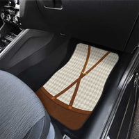 Traditional German Costume - Lederhosen and Soft Pretzel Car Mats Old Vintage Bavarian Pattern