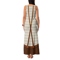 Traditional German Costume - Lederhosen and Soft Pretzel Family Matching Tank Maxi Dress and Hawaiian Shirt Old Vintage Bavarian Pattern